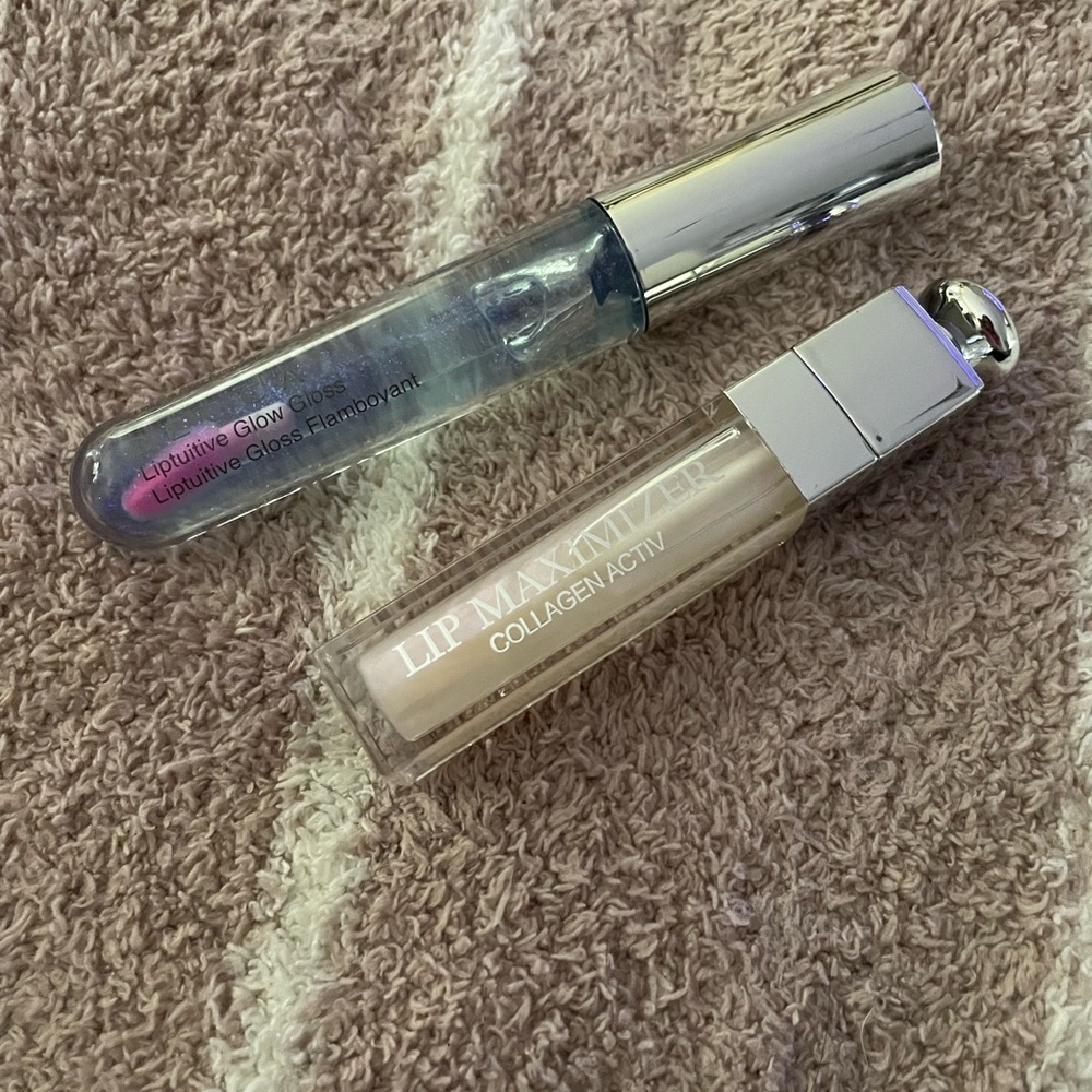 Dior Addict Lip Maximizer and Becca Gloss
